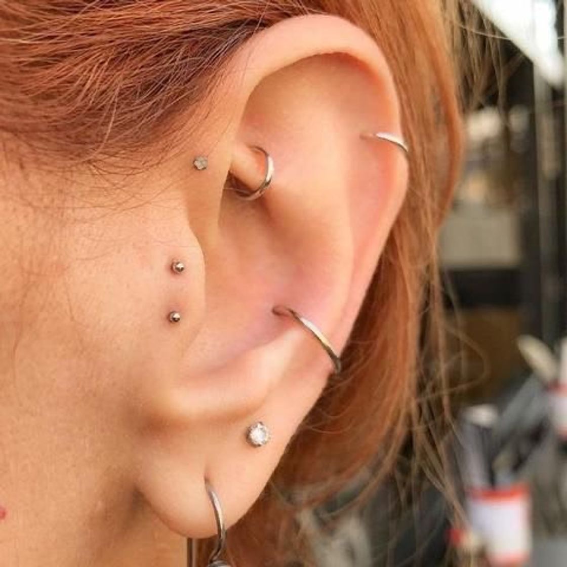 Moda Piercing Surface Trágus é perfeito! Meu piercing fav 🥰