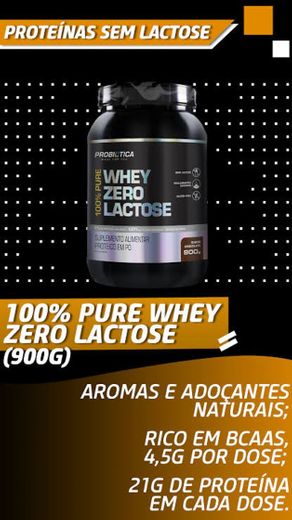 Whey Protein 100% Pure Whey Probiotica