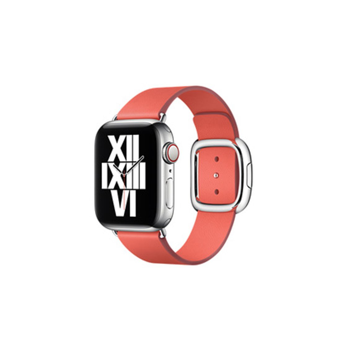 Moda Apple Watch Hebilla moderna Granate