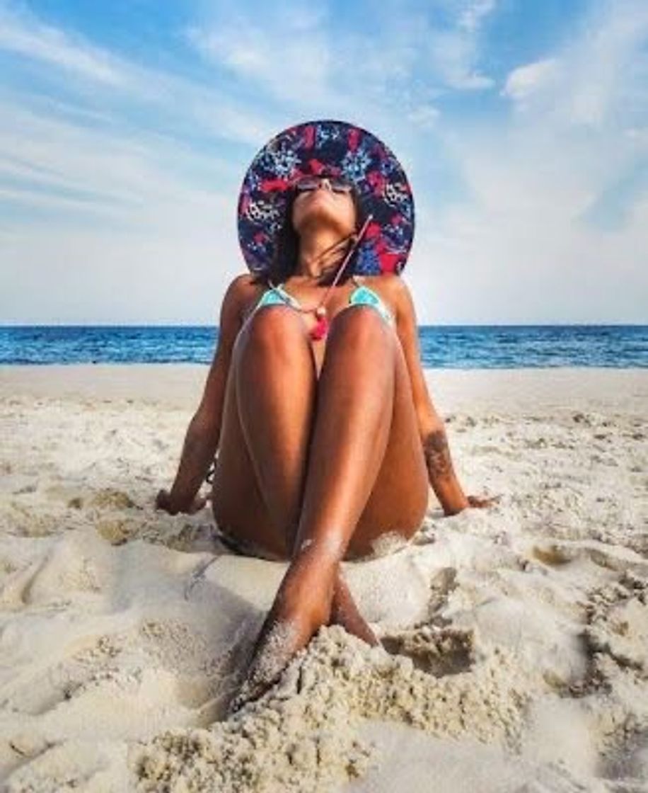 Social Foto na praia: na areia 🏖