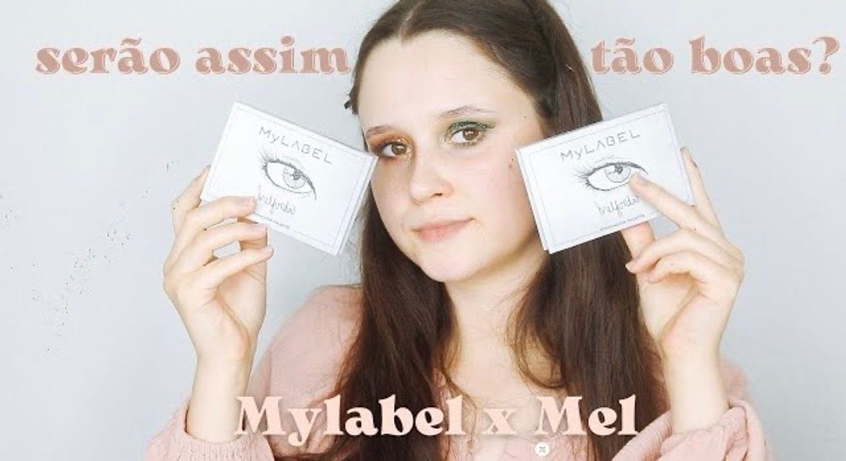 Social ESPEREI IMENSO TEMPO PARA EXPERIMENTAR ESTAS PALETAS E... Mel x MyLabel | Mariana Duarte