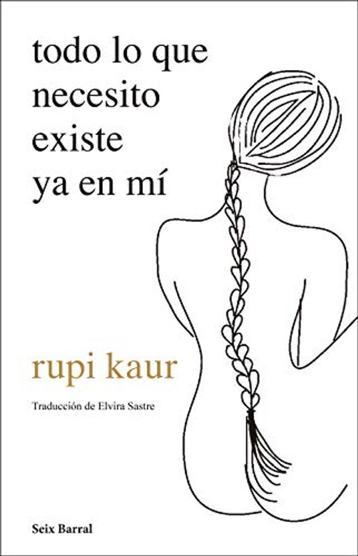 Book todo lo que necesito existe ya en mí