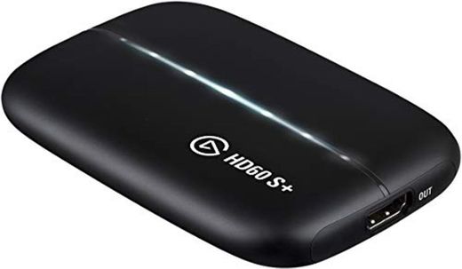 Elgato Game Capture HD60 S+ Tarjeta de captura 1080p60 HDR10 con traspaso