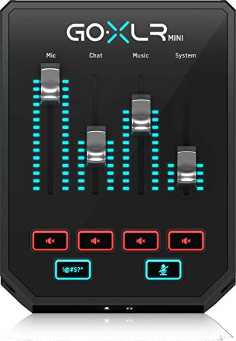 Product TC Helicon GoXLR Mini- Mixer & USB Audio Interface for Streamers