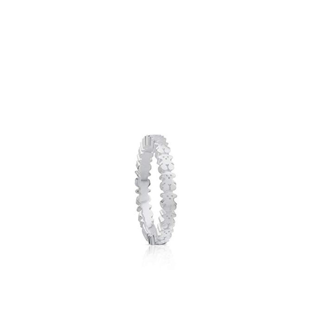 Social Anillo TOUS Straight de plata de primera ley