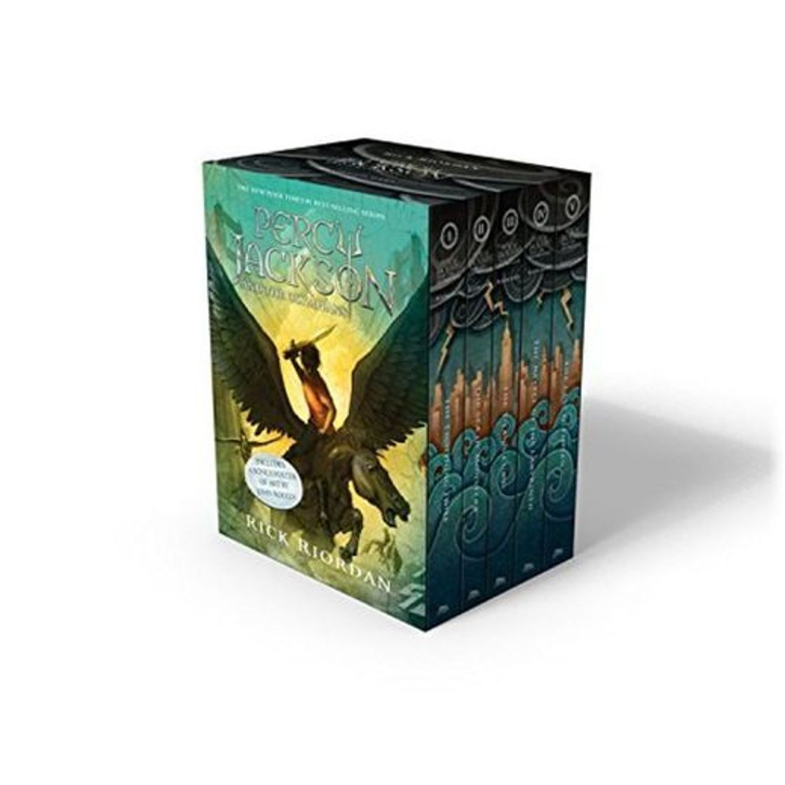 Libro Percy Jackson and the Olympians 5 Book Paperback Boxed Set