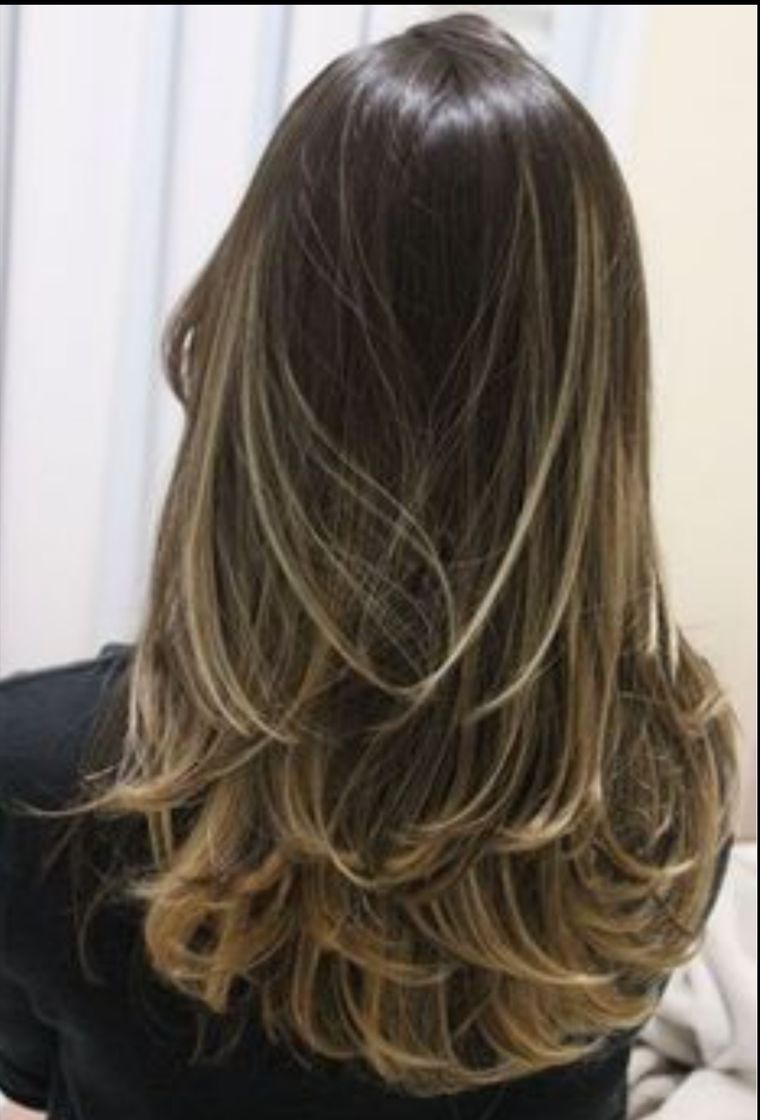 Fashion Cabelo longo 