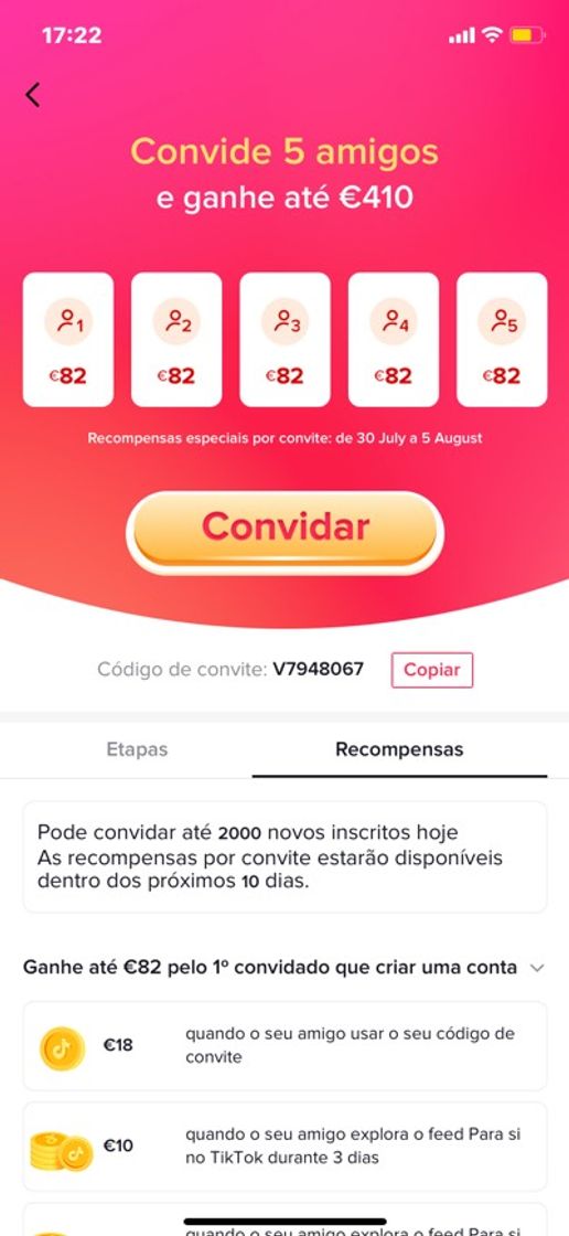 Apps App para ganhar dinheiro.