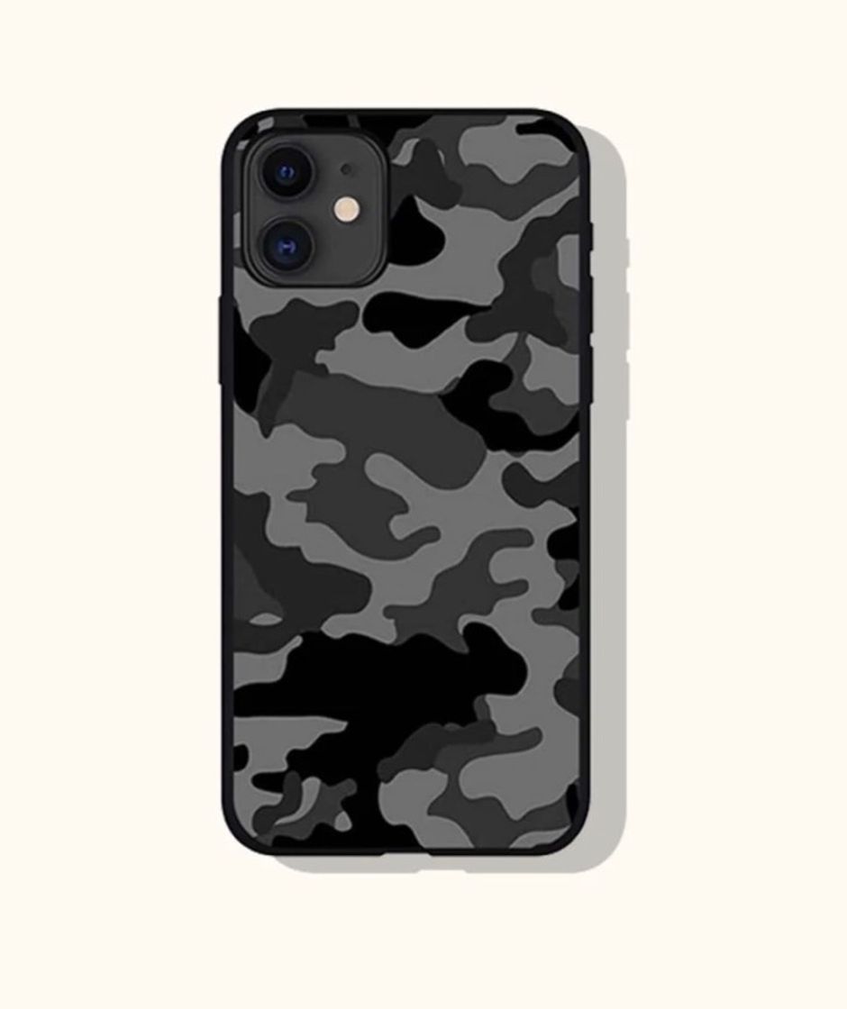 Moda Funda de celular con patrón de camuflaje
He descubierto los 