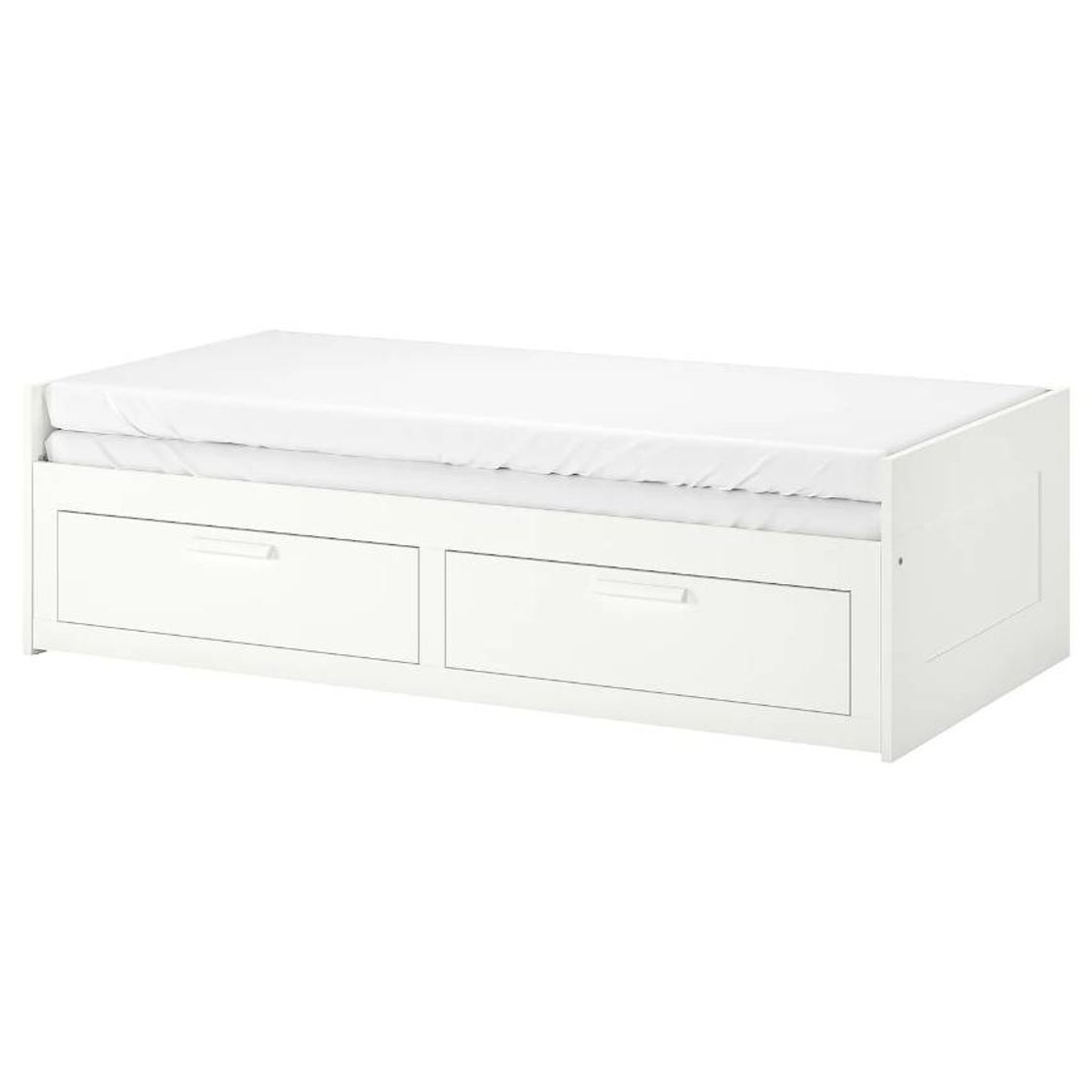 Moda BRIMNES Estructura diván con 2 cajones - blanco - IKEA