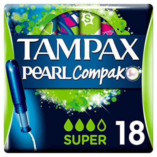 Tampax Compak Pearl Super Con Aplicador