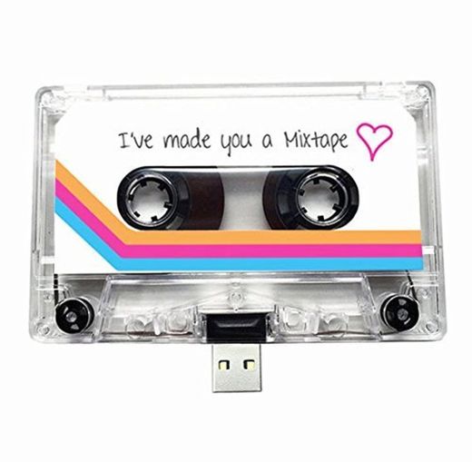 USB auténtico mixtape-retro personalized- Quirky Regalo - amantes de la música