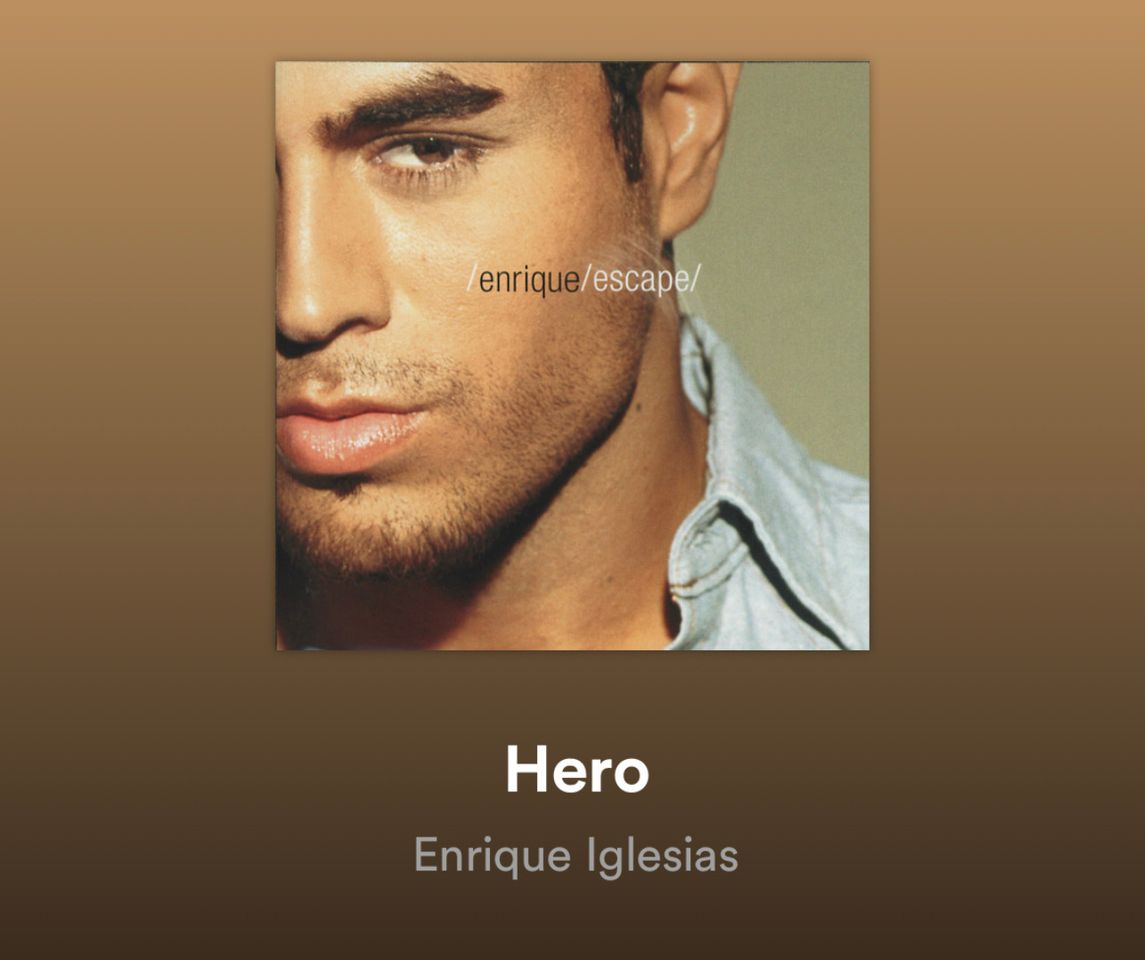 Canción Enrique Iglesias