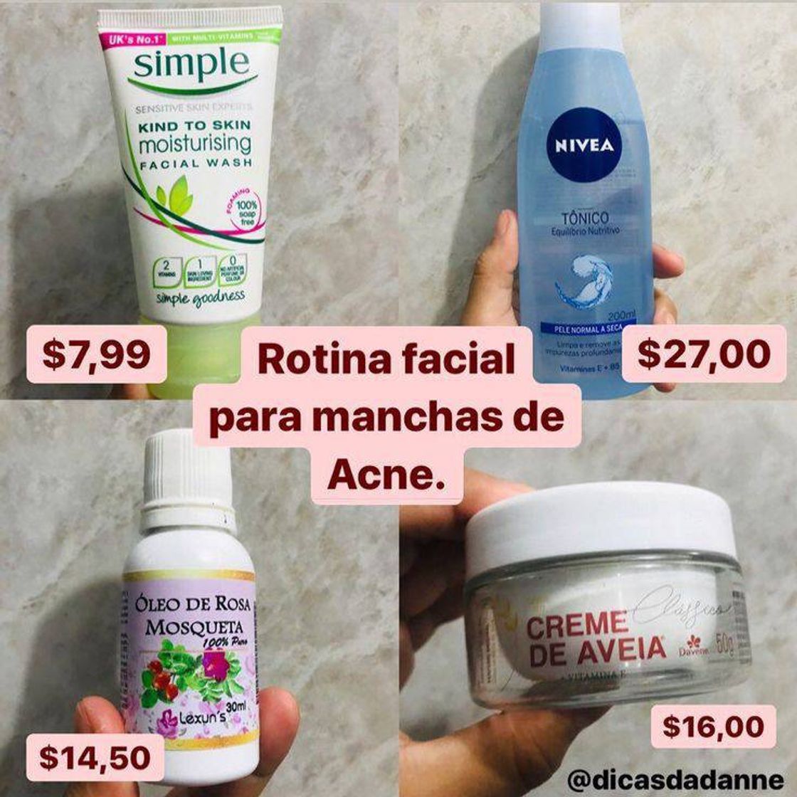 Moda ROTINA FACIAL 