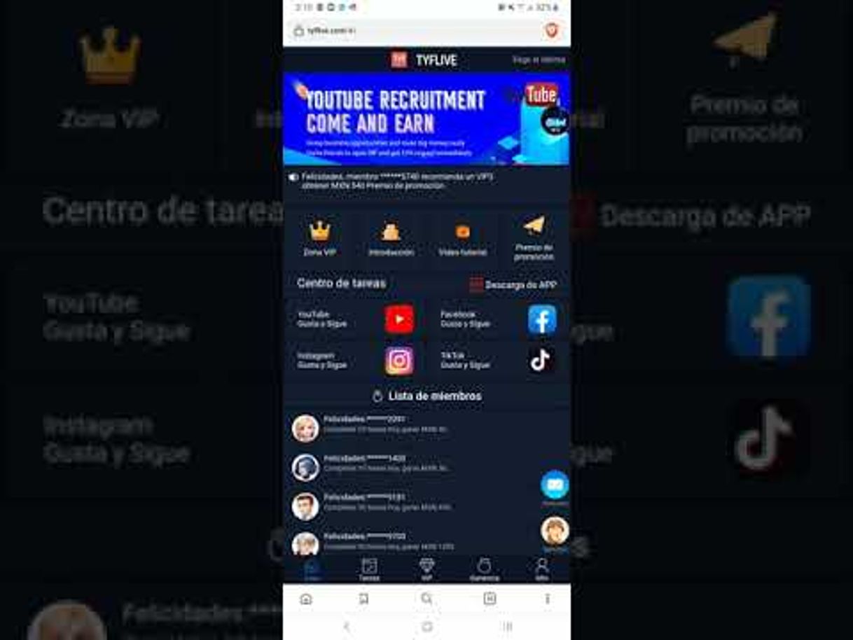 App Retiro exitoso de TYF - YouTube