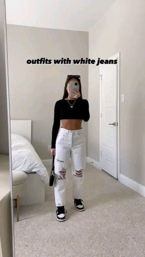 white jeans 🥰🥰
