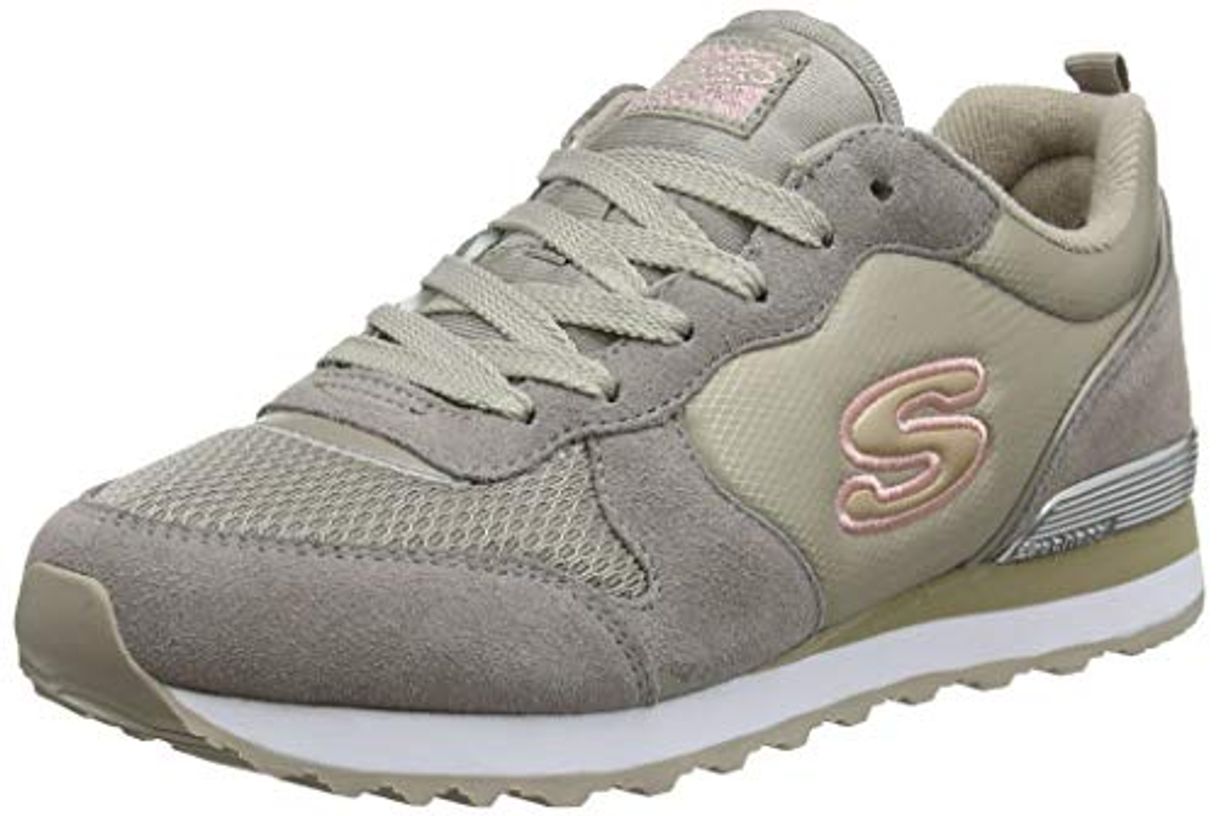 Lugar Skechers Women's RETROS-OG 85-GOLDN GURL Trainers, Beige