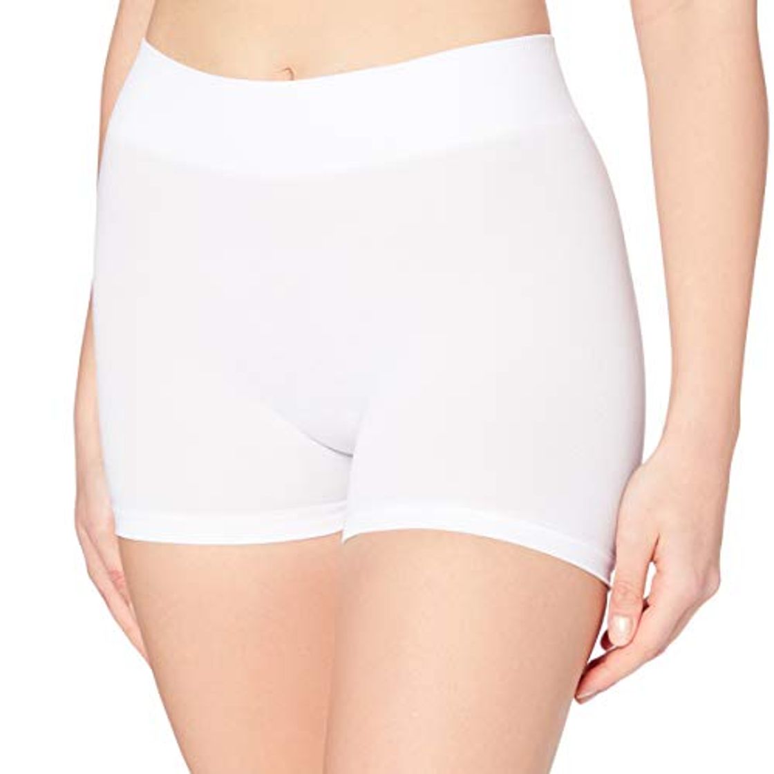 Place PIECES Pclondon Mini Shorts Noos, Culotte para Mujer, Blanco