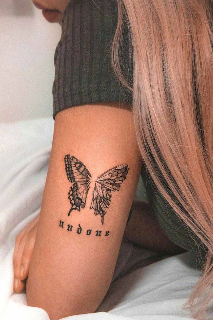 Fashion Tatuagem de borboleta 🦋