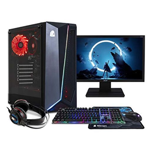 NITROPC - PC Gaming Pack Bronze Rebajas | PC Gamer (CPU Intel