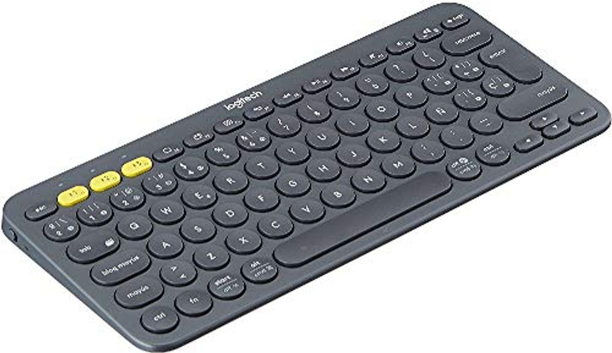 Lugar Logitech K380 Teclado Inalámbrico Multi-Dispositivos para Windows/Apple iOS/Android/Chrome