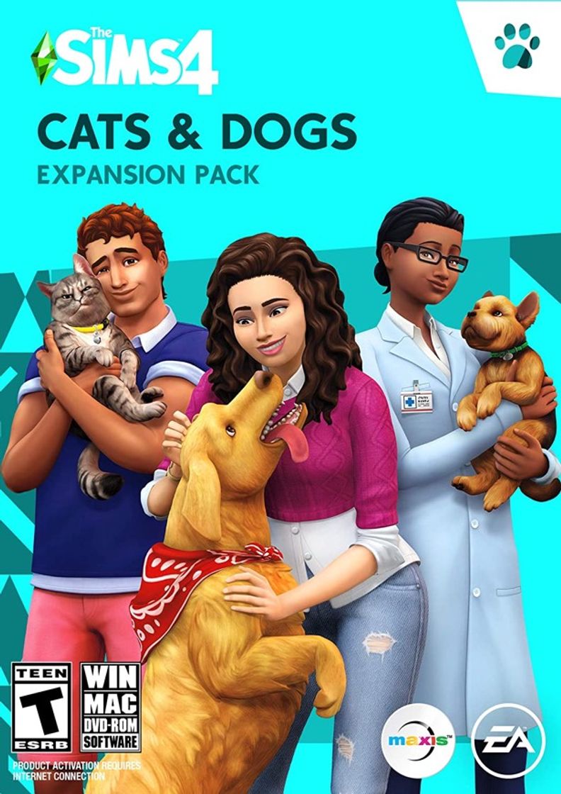 Videojuegos The Sims 4: Cats and Dogs PLUS My First Pet Stuff