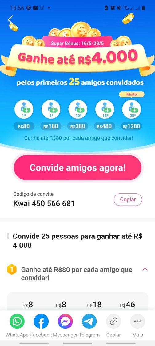Social Ganhe dinheiro🤑