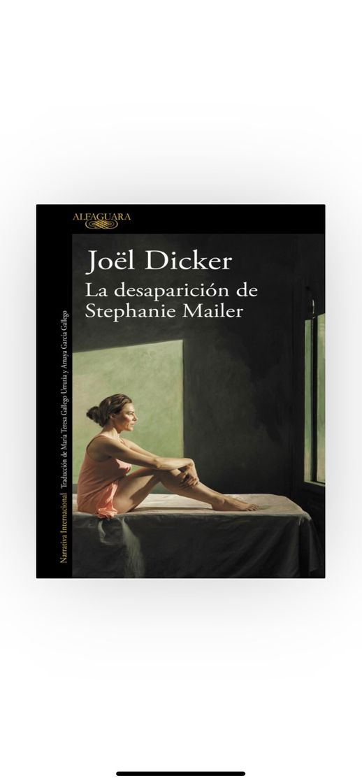 Libro La desaparición de Stephanie Mailer