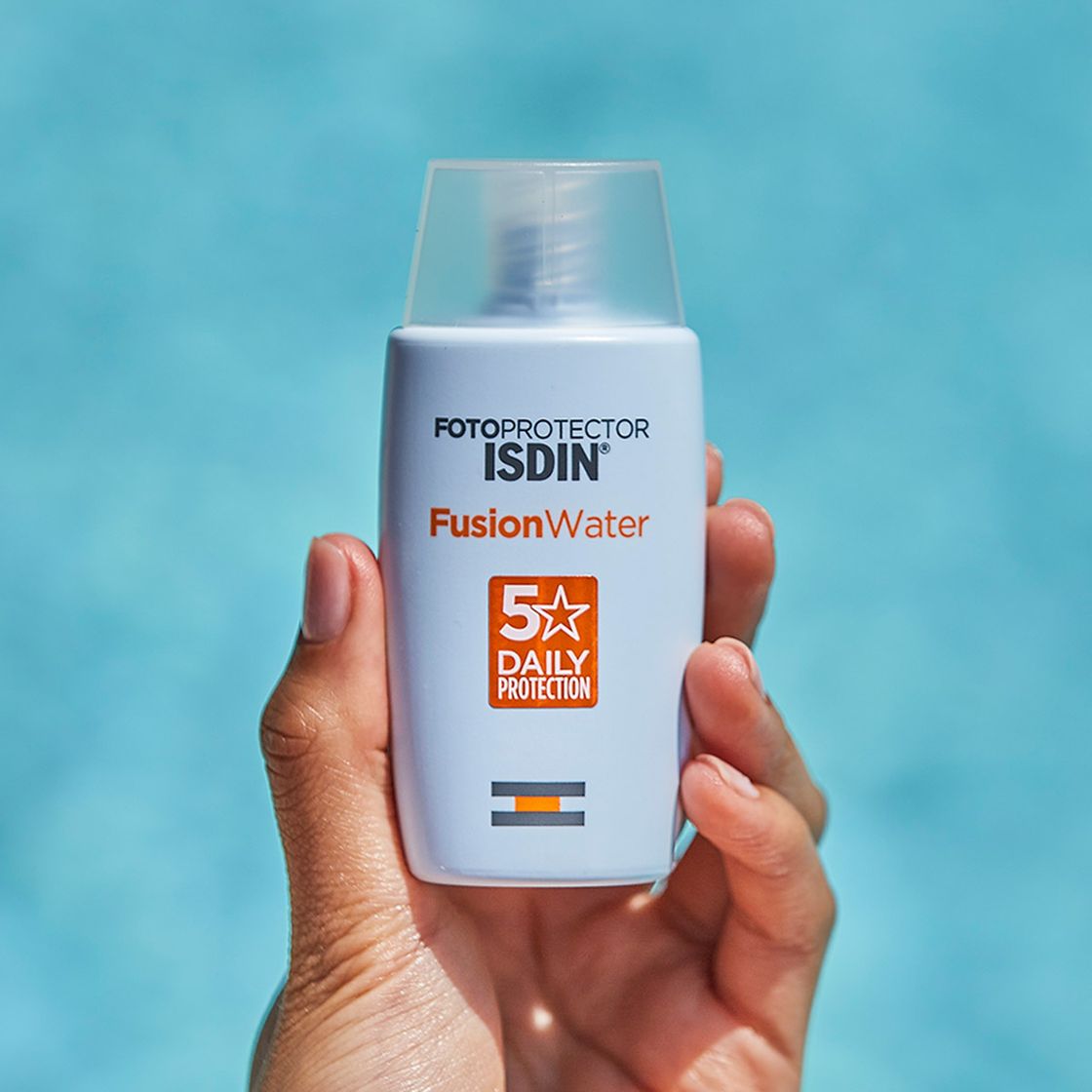 Fashion Fotoprotector ISDIN Fusion Water SPF 50+ | isdin.com