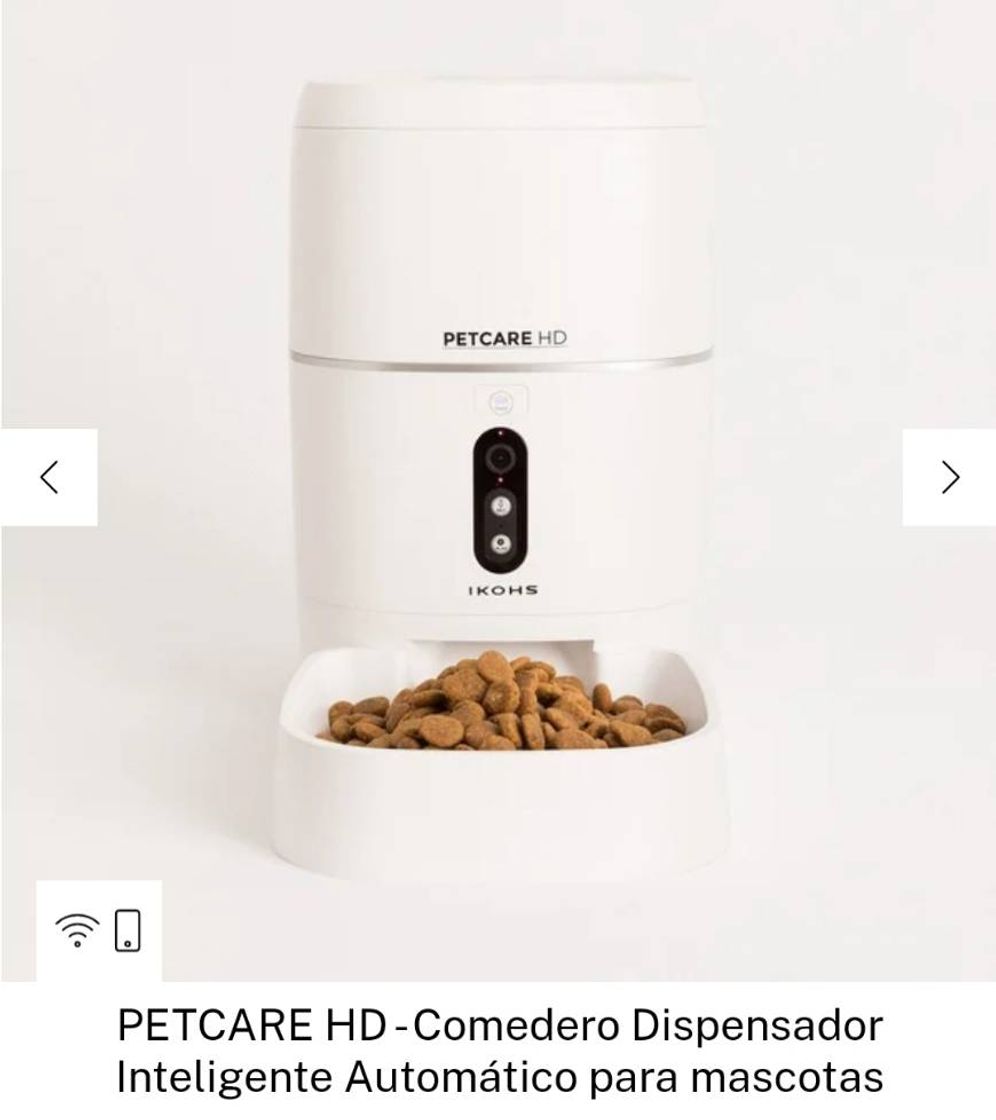 Producto PETCARE HD - Comedero Dispensador Inteligente Automático para