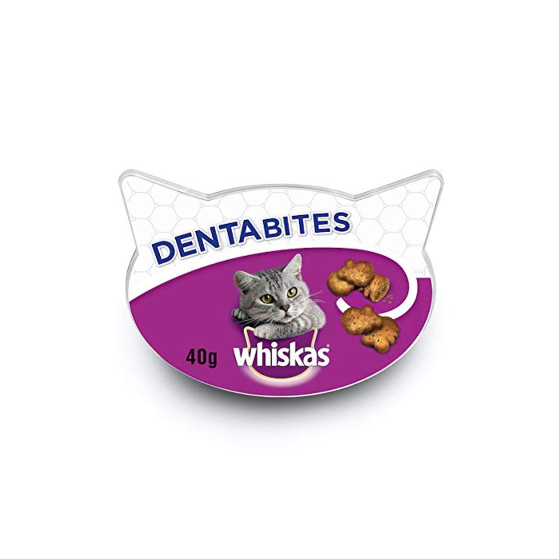Dentabites de higiene oral de uso diario para gatos de 40g