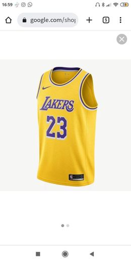 Camiseta baloncesto Lakers