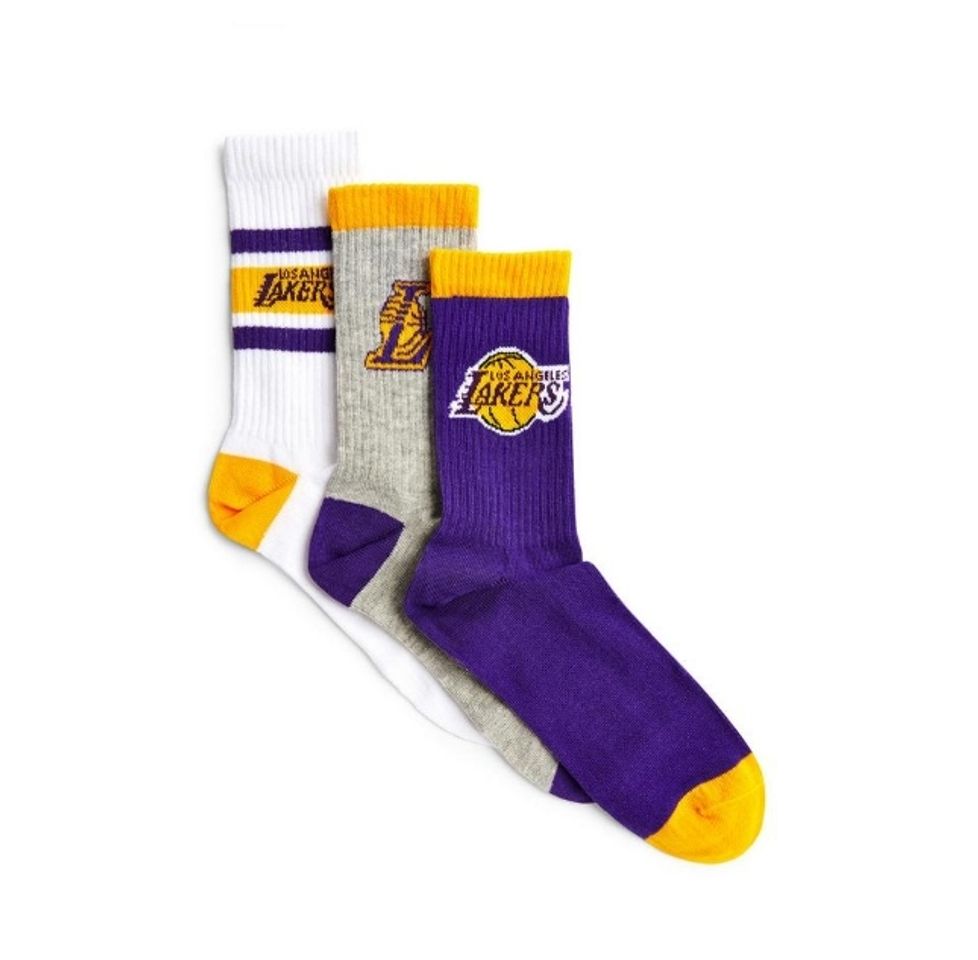 Moda Calcetines Lakers