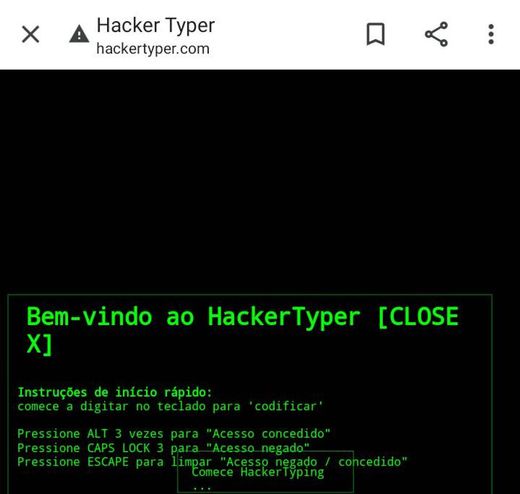 Hacker Typer

