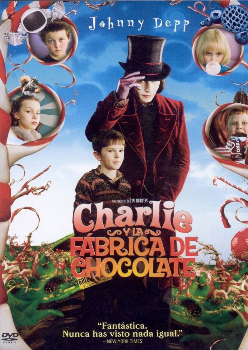 Película Charlie y la fábrica de chocolate