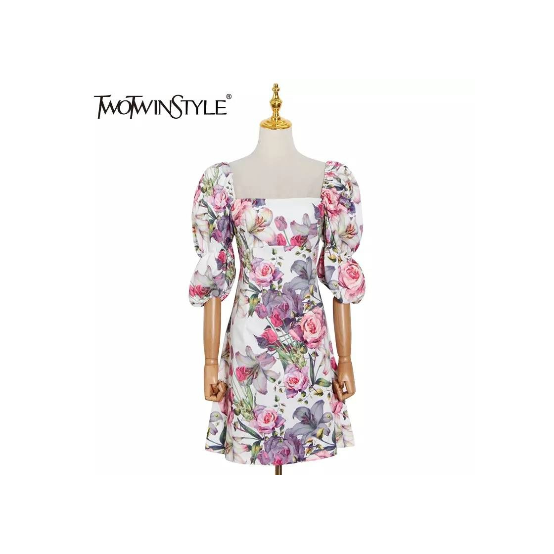 Moda Vestido flores