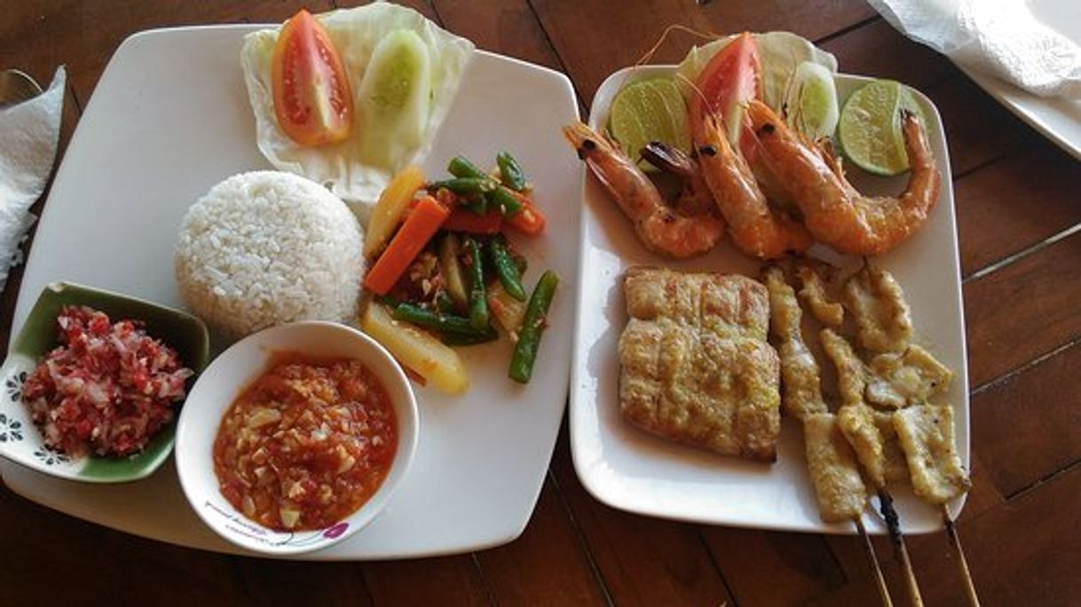 Restaurants Warung Sunrise virgin beach