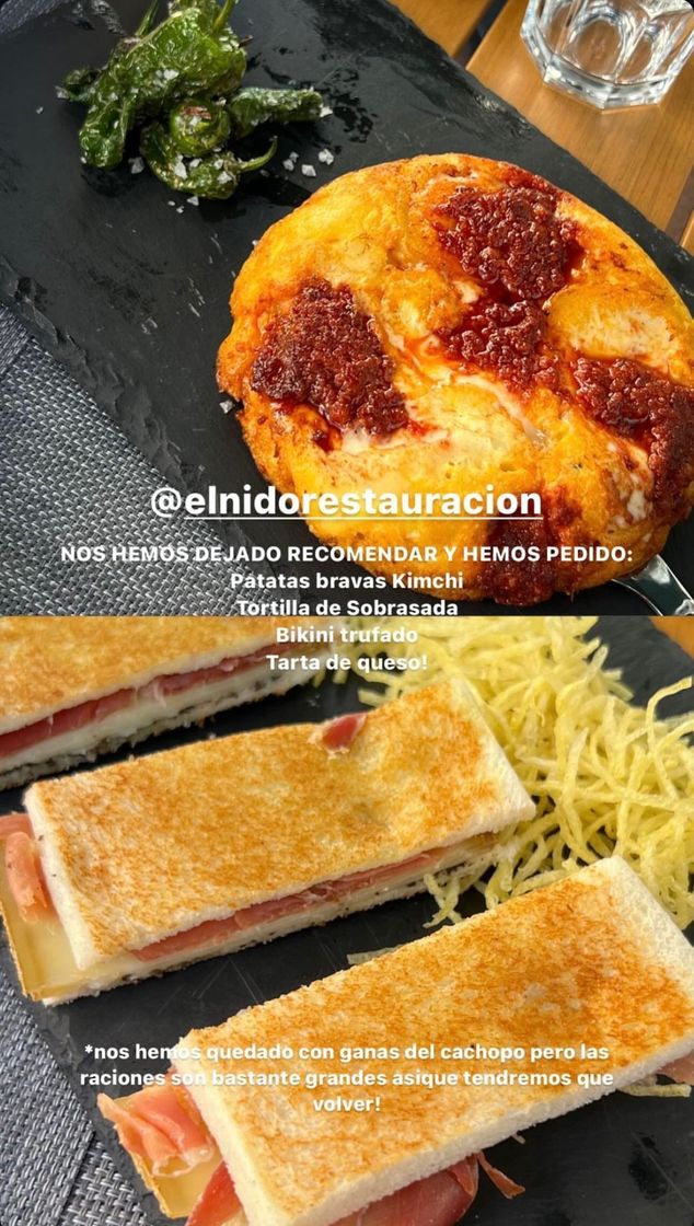 Restaurantes El Nido Bar-Restaurante