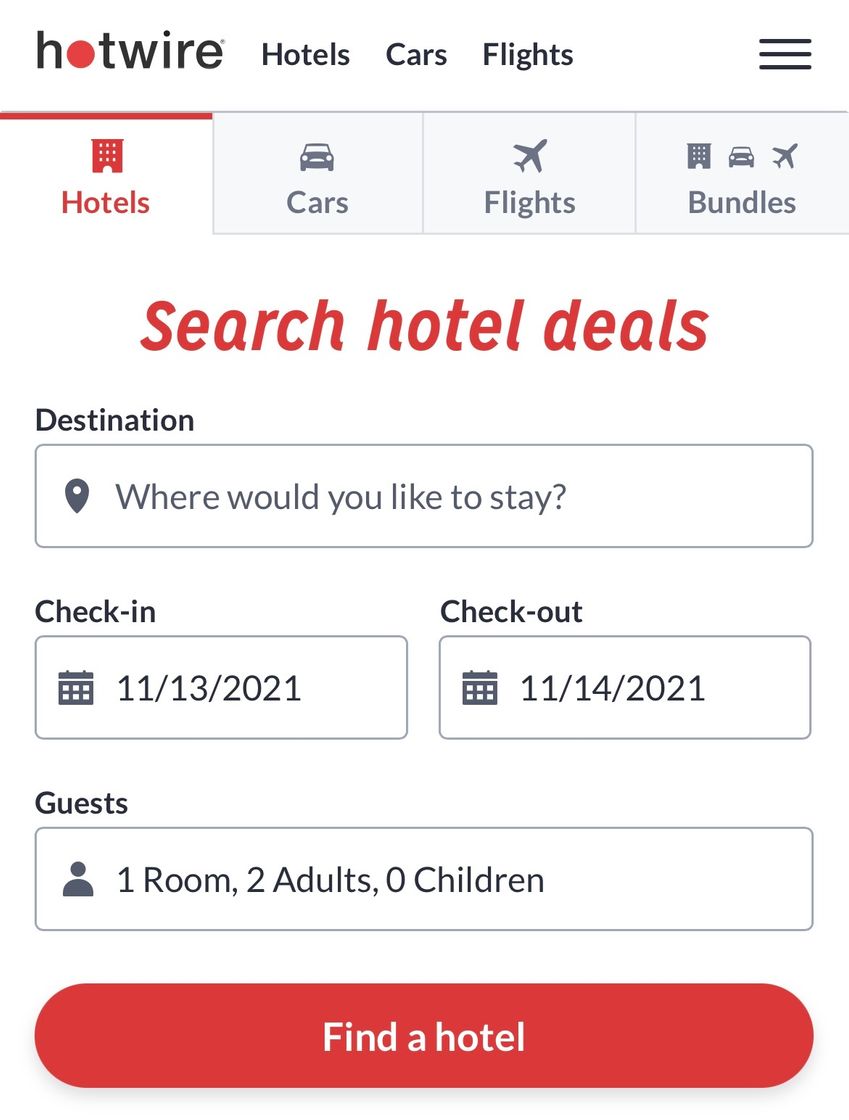 Social Hotwire: Cheap Hotels