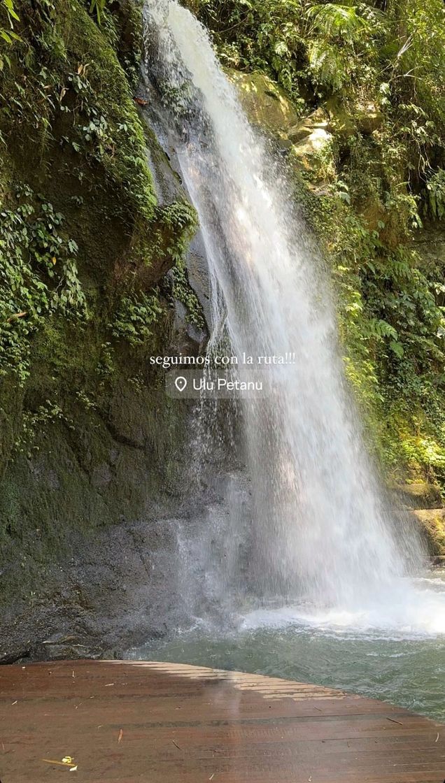 Lugares Ulu Petanu Waterfall