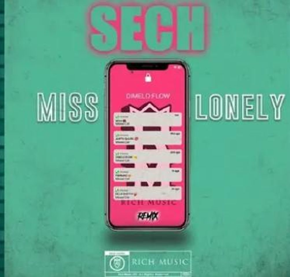 Canción Miss Lonely - Sech - Remix