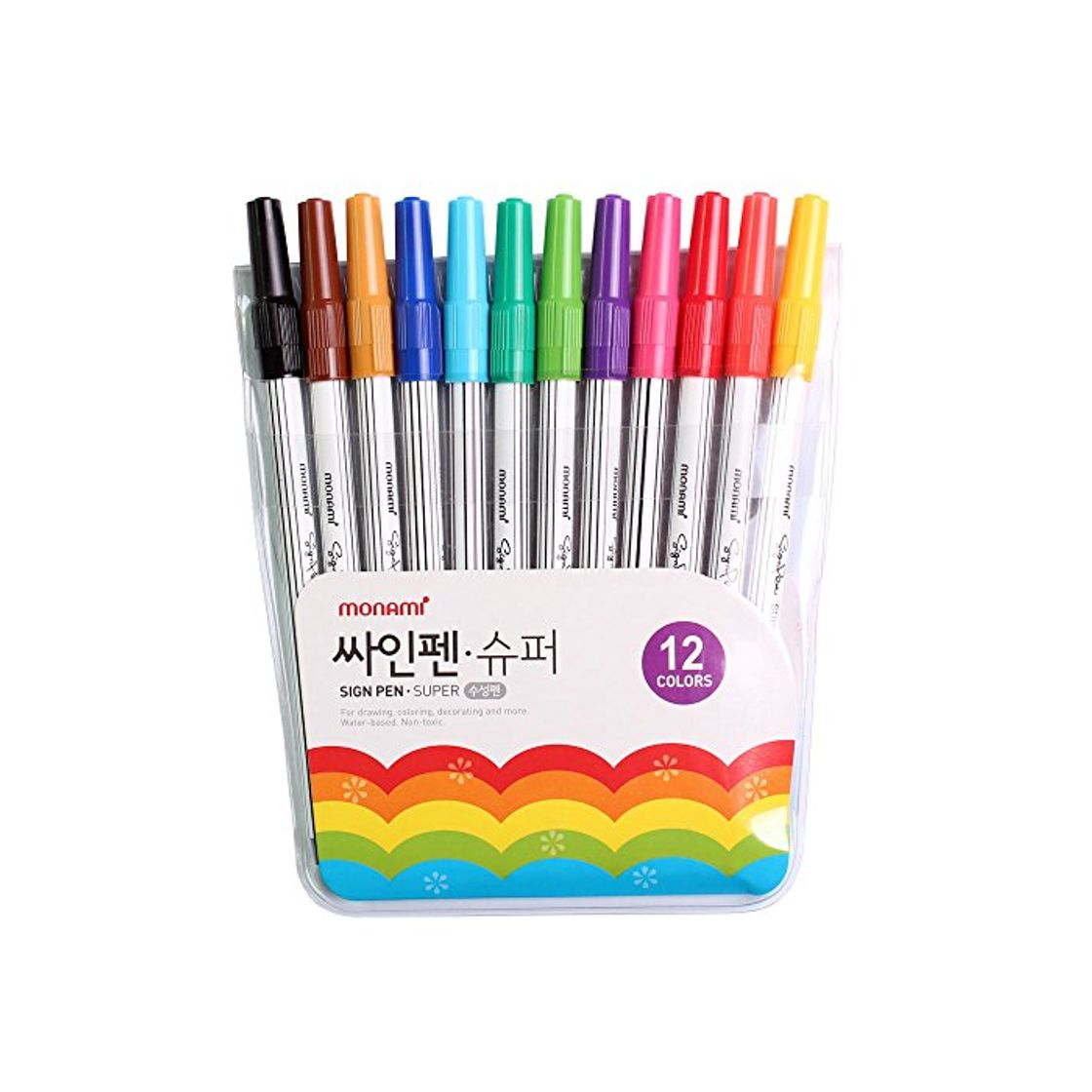 Product Monami Super Marqueur feutre Sign Pen dessins coloration pour la décoration