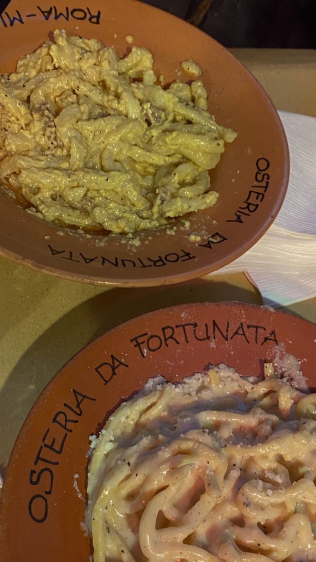 Restaurantes Osteria da Fortunata