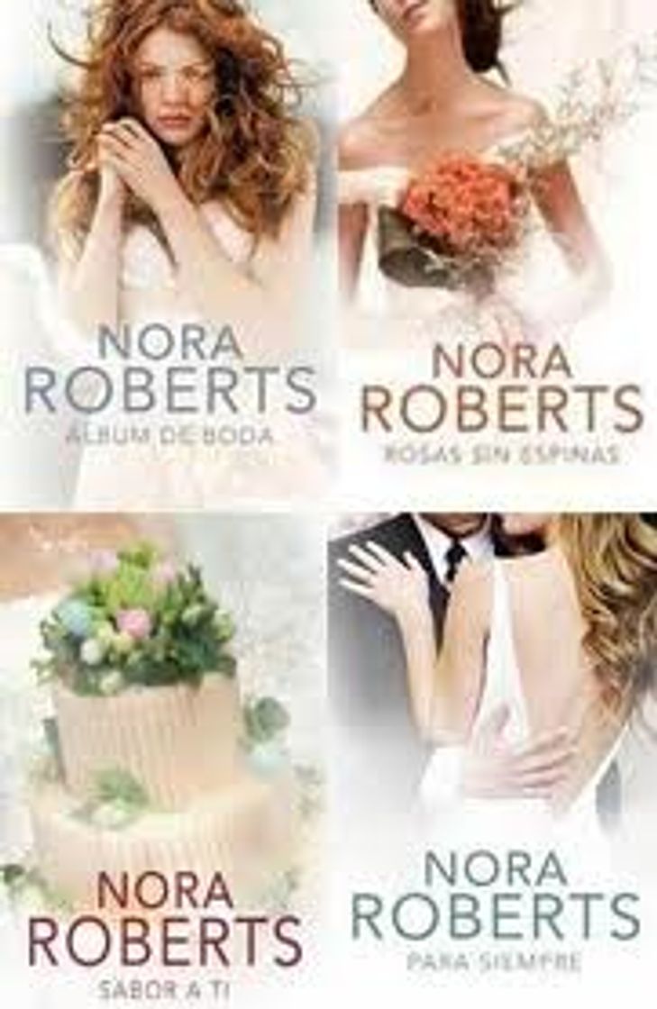 Books Saga cuatro Bodas - Nora Roberts