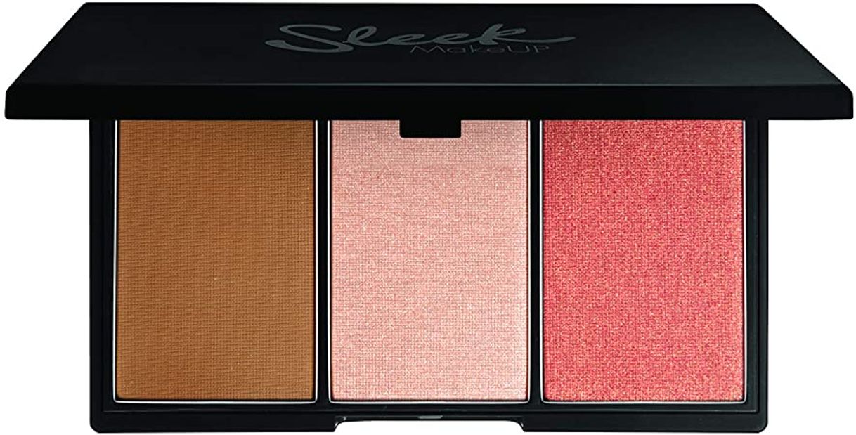 Beauty Maquillaje Sleek Blush Blush Palette Por 20g 3 Encaje, Paquete 1er