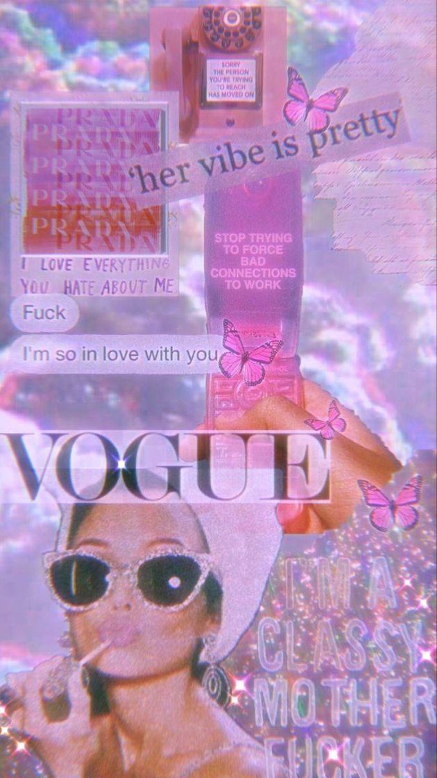 Fashion VOGUE/ wallpaper/ aesthetic