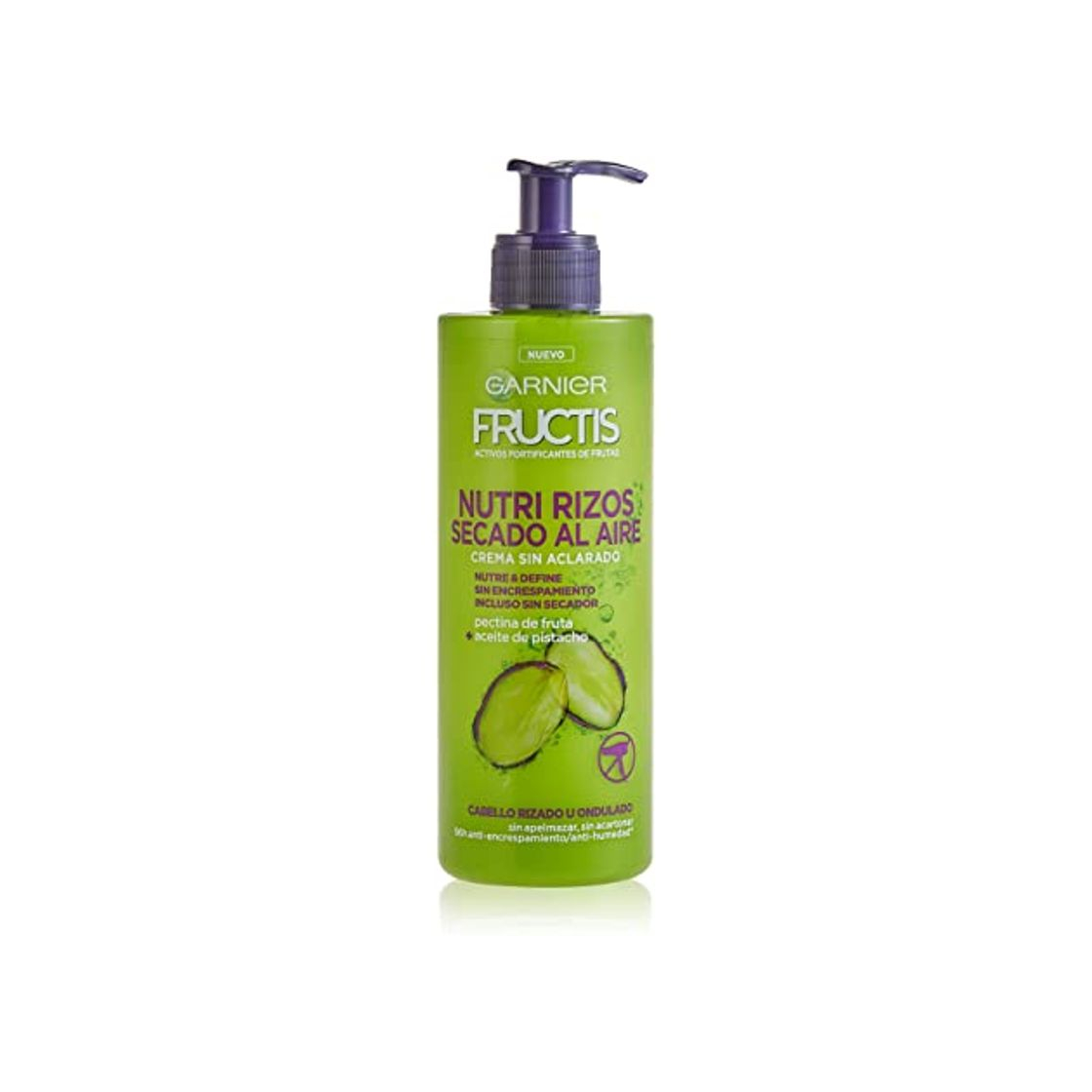 Product Garnier Fructis Nutri Rizos Secado al Aire Crema Sin Aclarado para Pelo