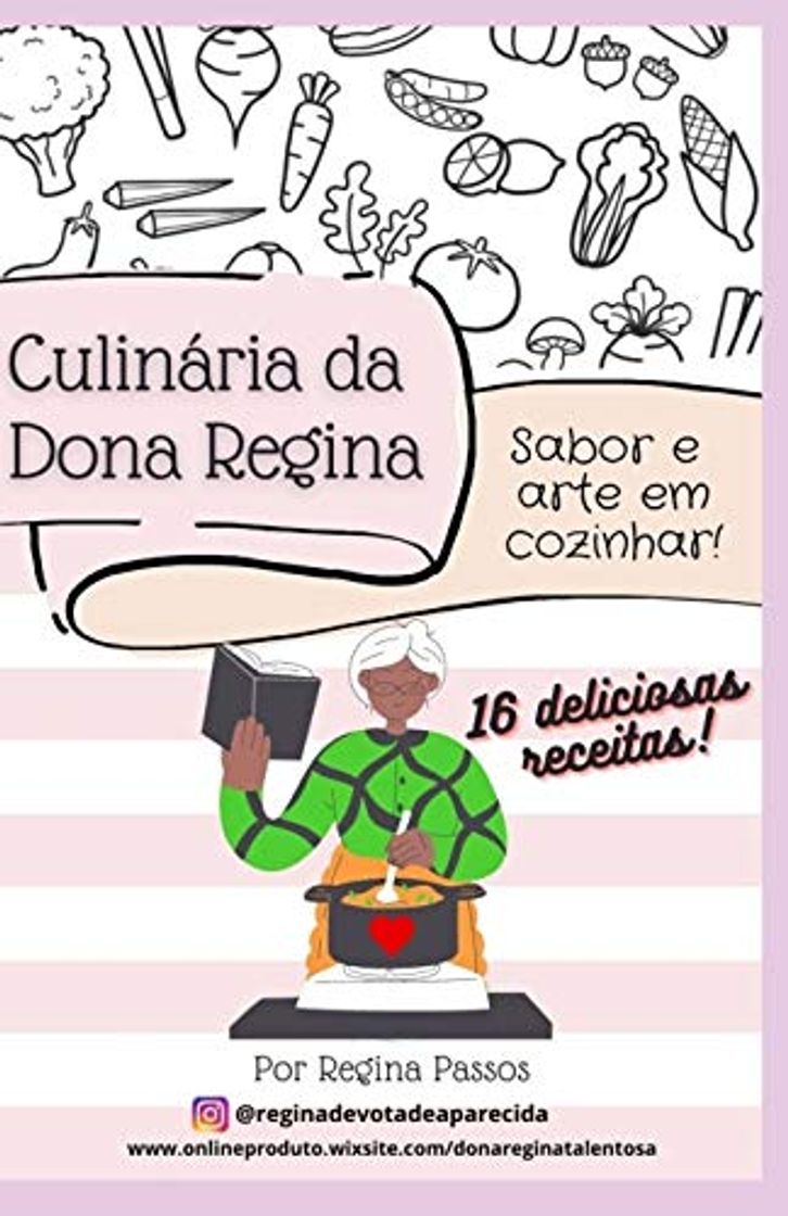 Book Culinária da Dona Regina: Sabor e Arte em Cozinhar
