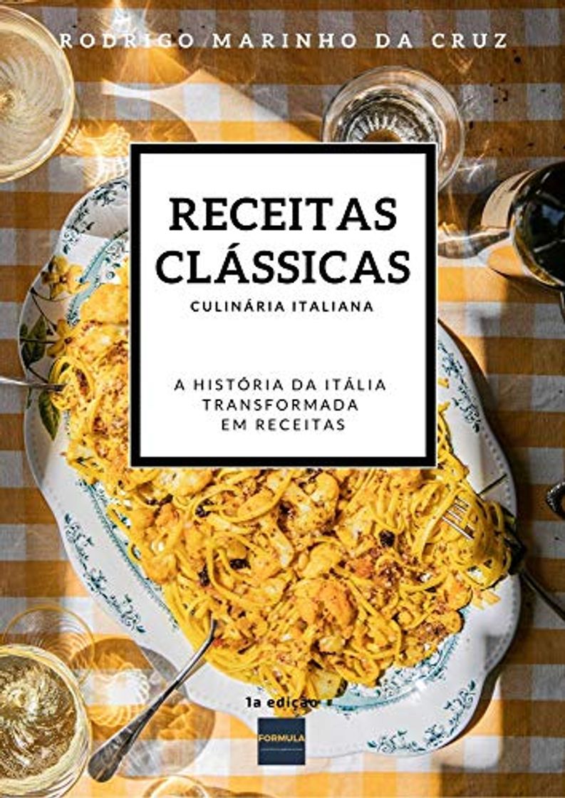 Book RECEITAS CLÁSSICAS - Culinária Italiana