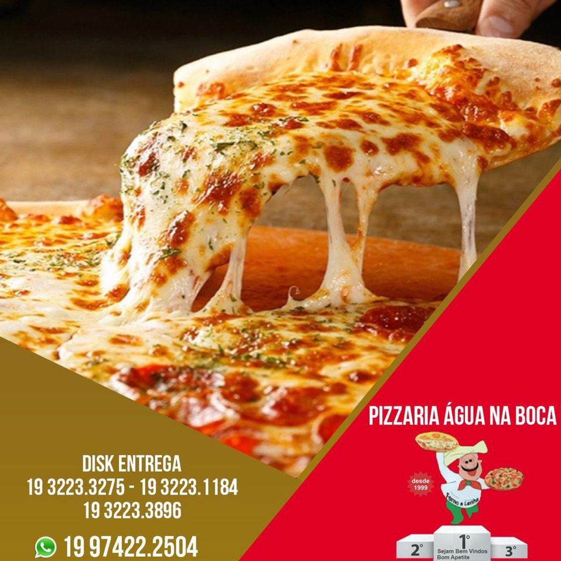 Restaurantes Pizzaria Água na Boca